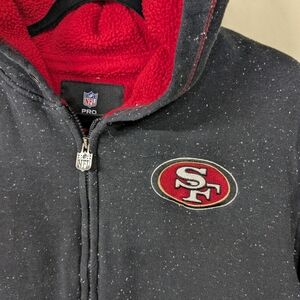 Black and Red Men's NFL Hoodie